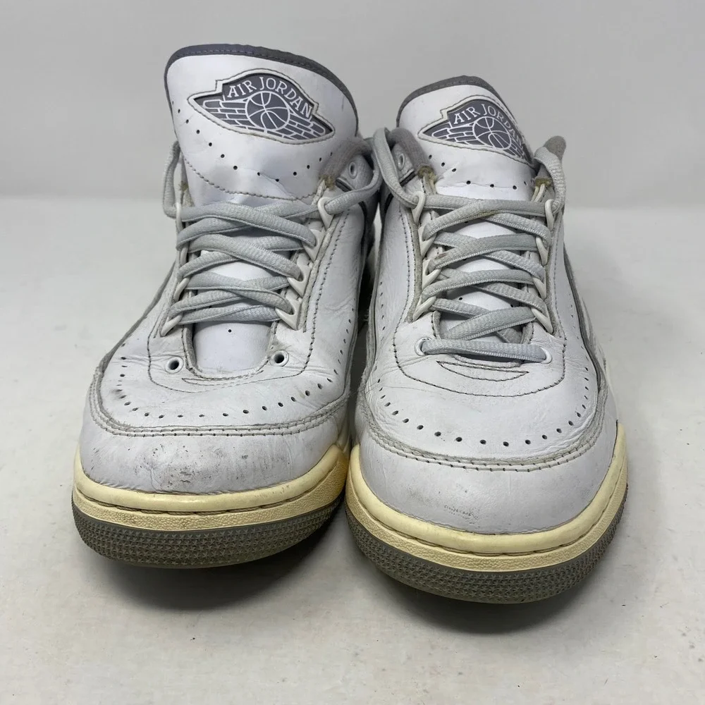 Jordan 2 Retro Low Python White Grey Sneakers FD0383-101 Mens 11